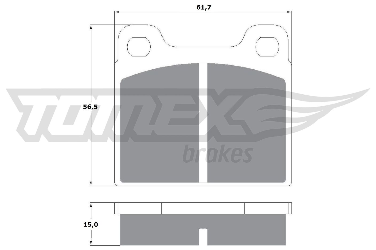 TOMEX Brakes TX 10-19 Sada...